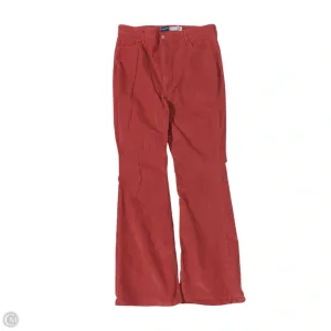 Jeans Flared By Old Navy In Red, Size: 14