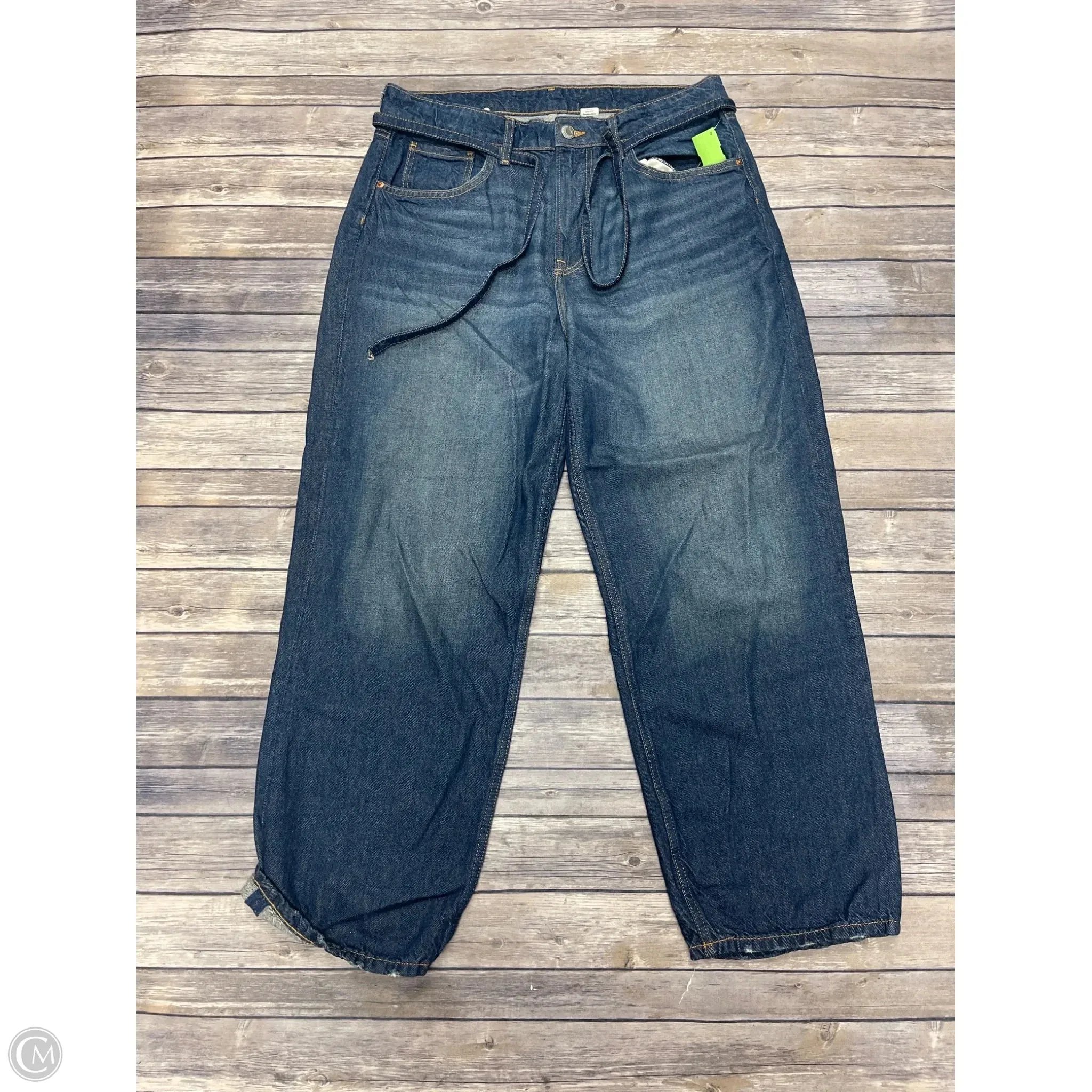 Jeans Wide Leg By Cmf In Blue Denim, Size: 10