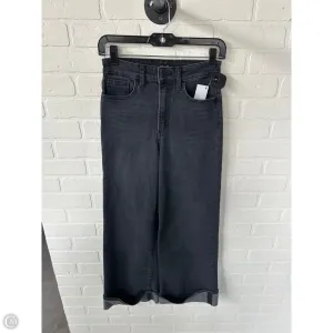 Jeans Wide Leg By Joes Jeans In Black Denim, Size: 2