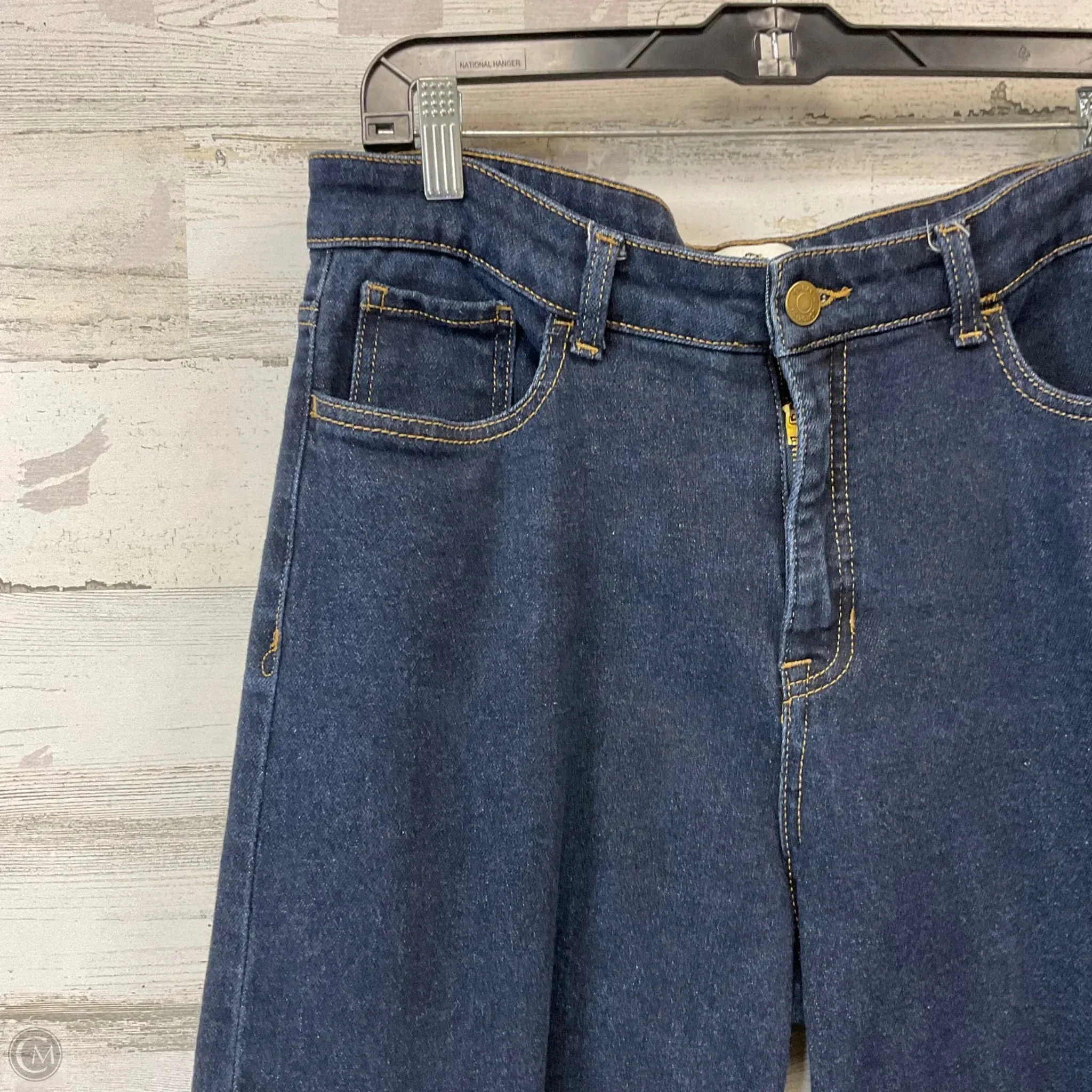 Jeans Wide Leg By Jordache In Blue Denim, Size: 12