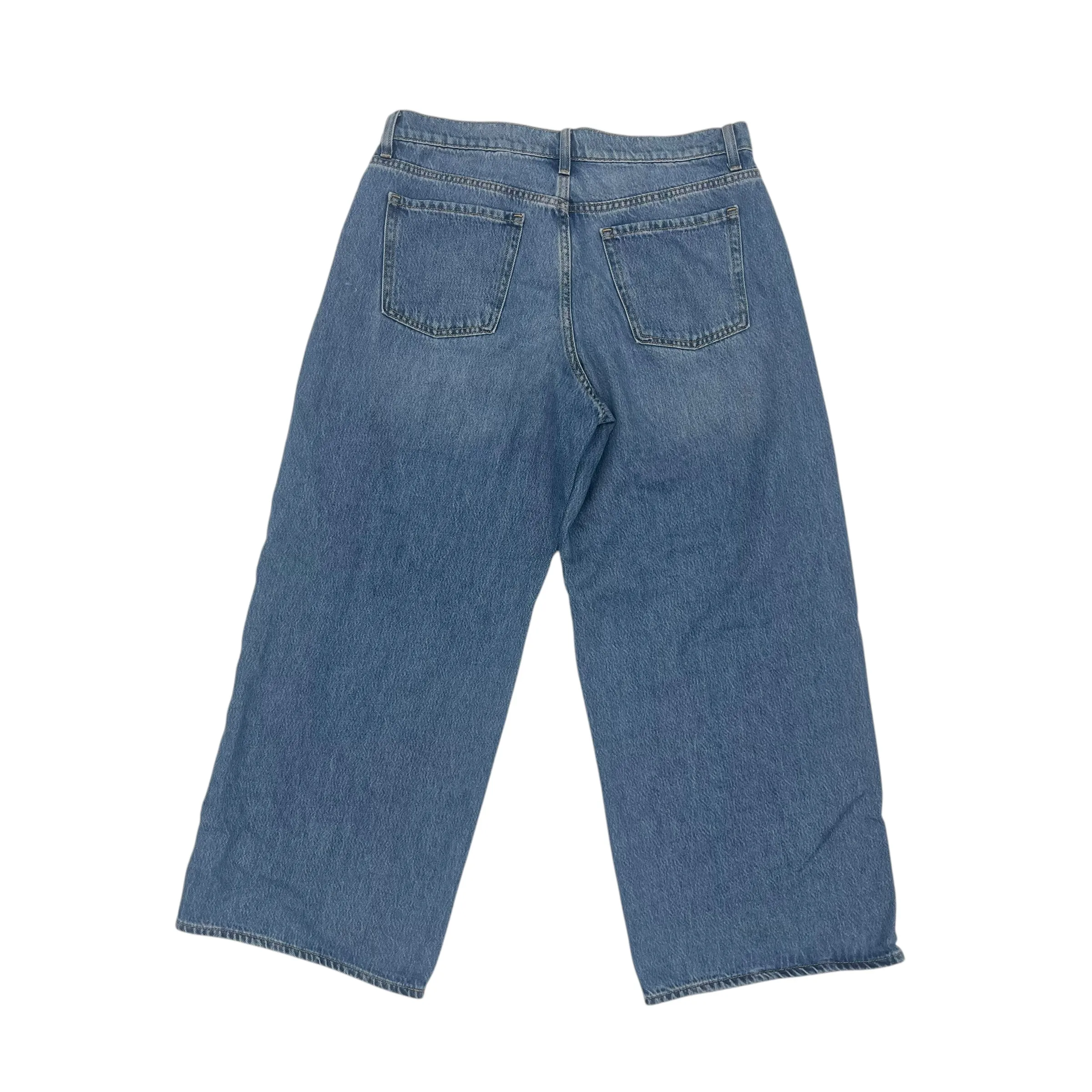 Jeans Wide Leg By Old Navy In Blue Denim, Size:10