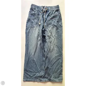 Jeans Wide Leg By Sonoma In Blue, Size: 12