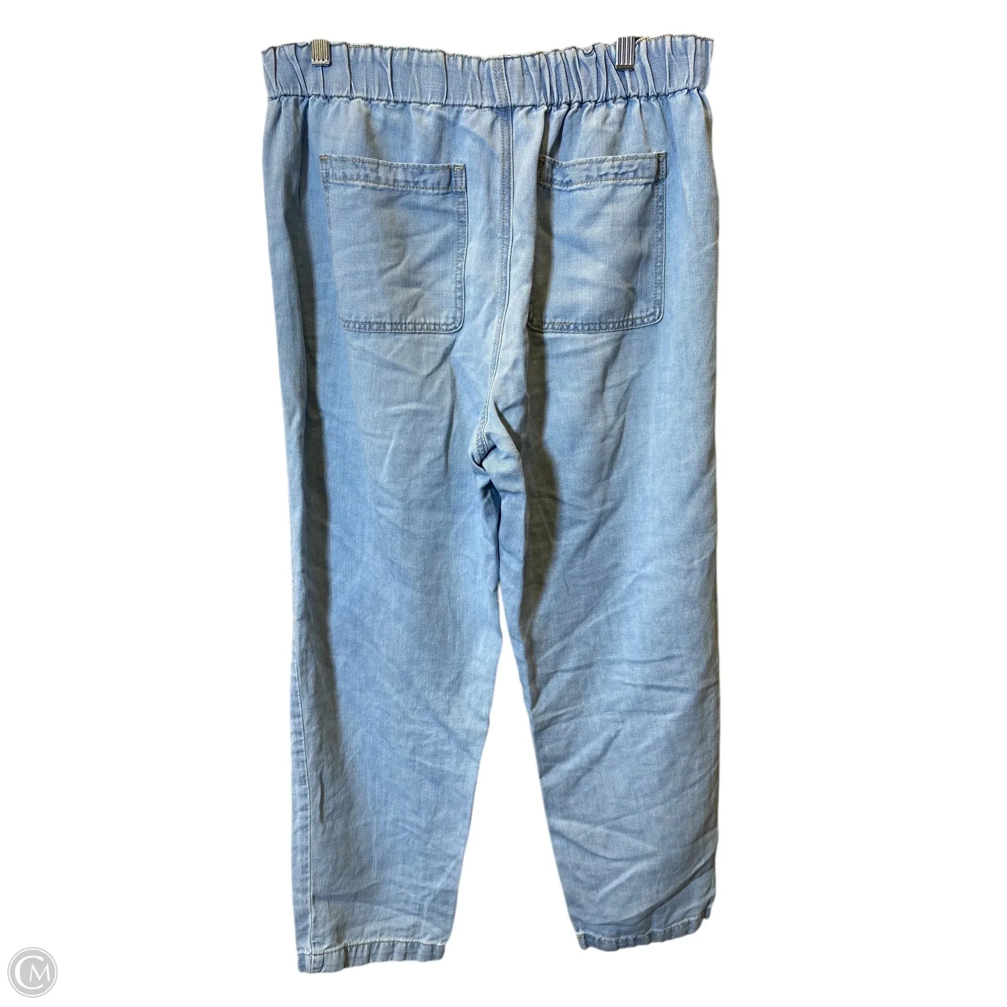 Jeans Wide Leg By Wonderly In Blue Denim, Size: M