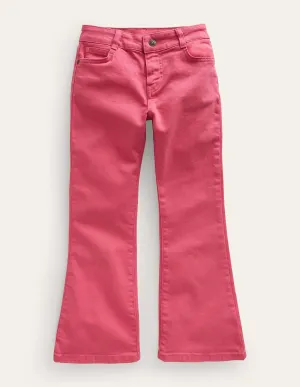Kick Flare Jean-Garment Dye Pink