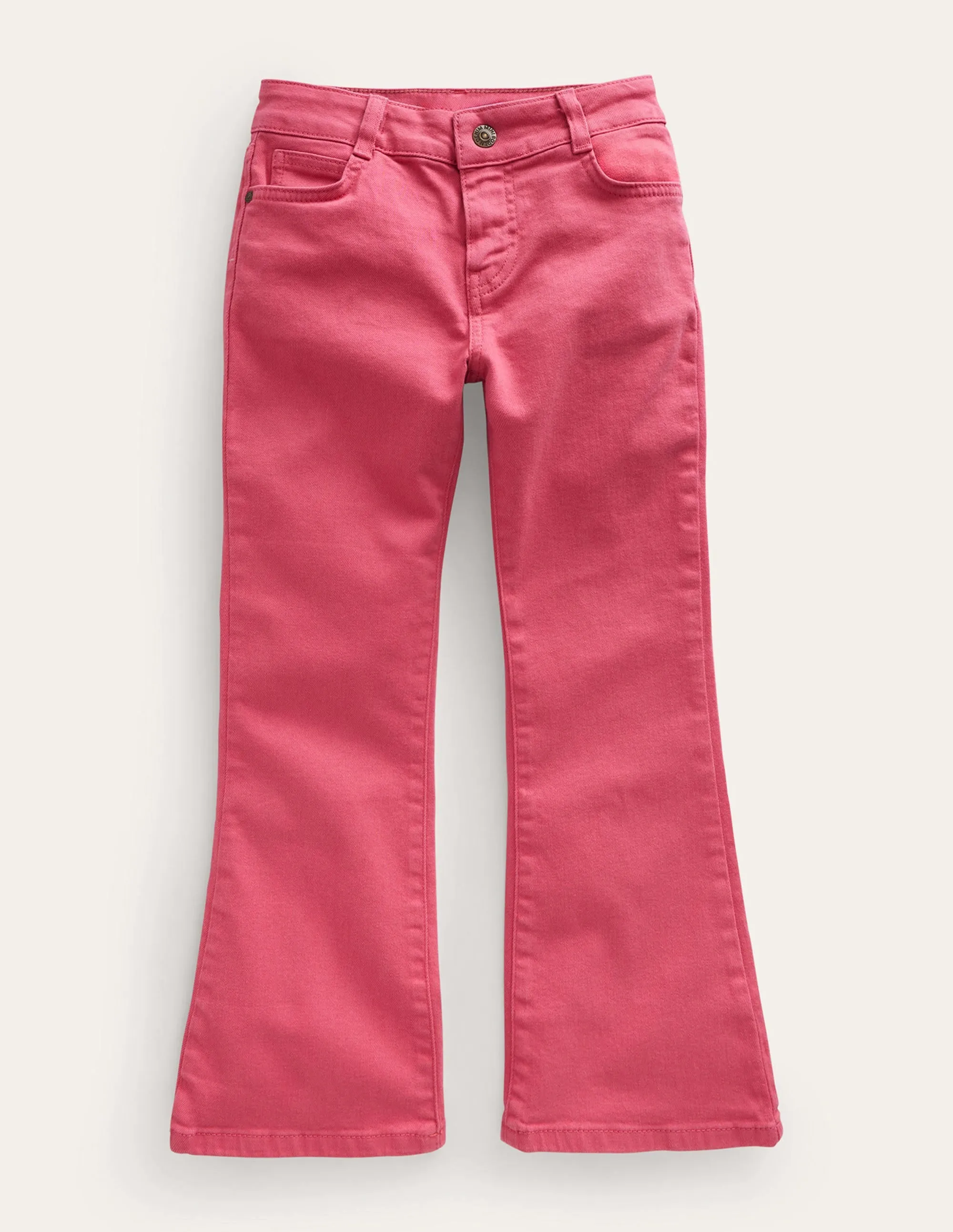 Kick Flare Jean-Garment Dye Pink