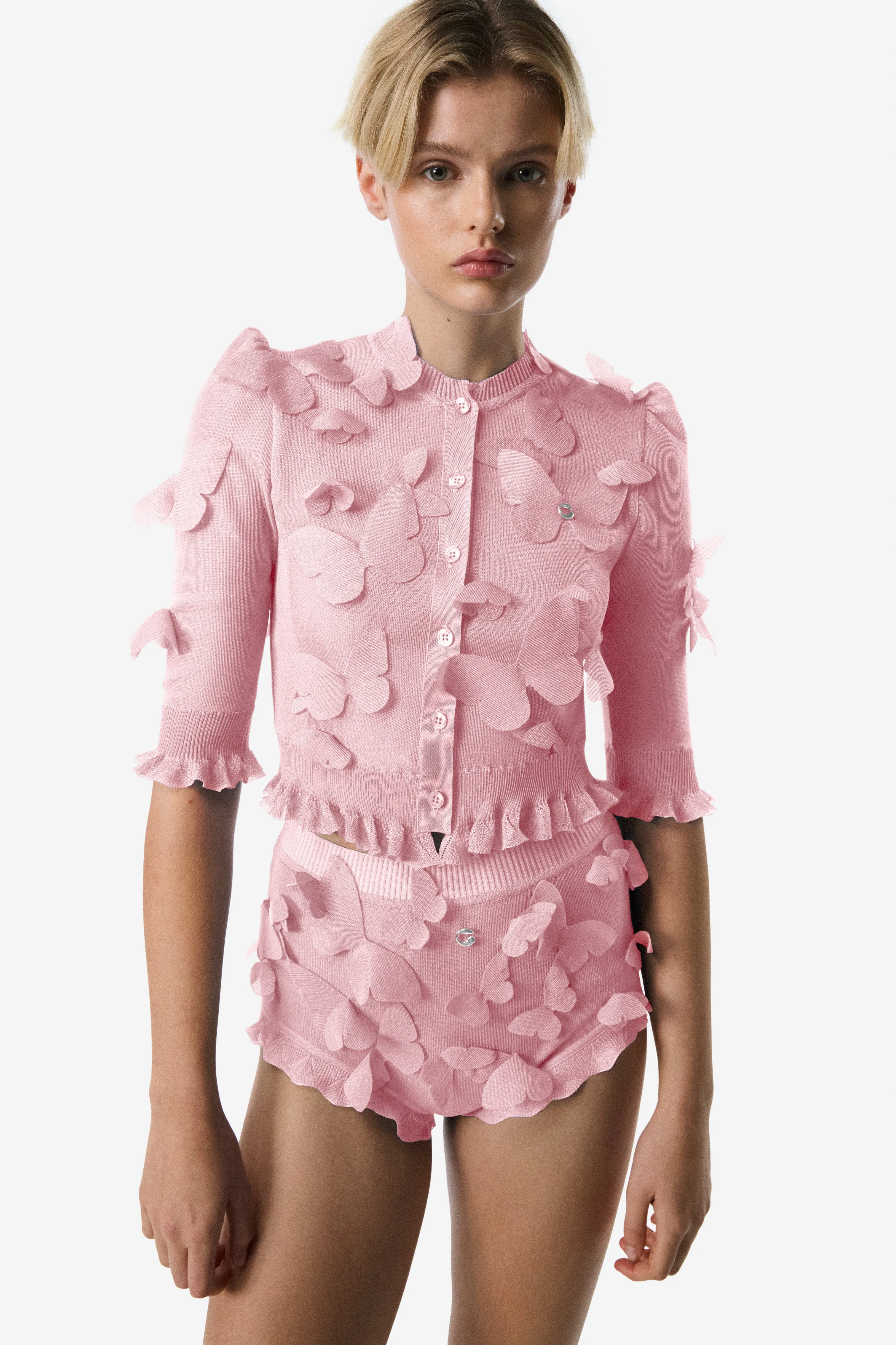 Knitted Butterfly Top
