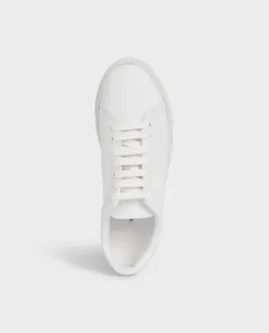 Leather Lace Up Casual Sneaker