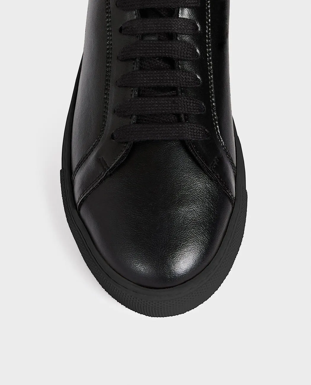 Leather Lace Up Casual Sneaker