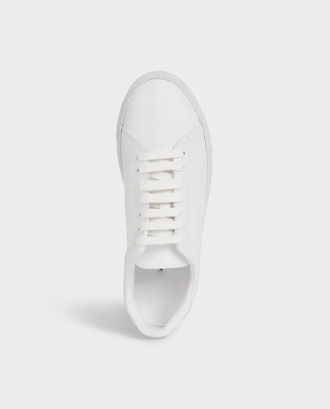Leather Lace Up Casual Sneaker