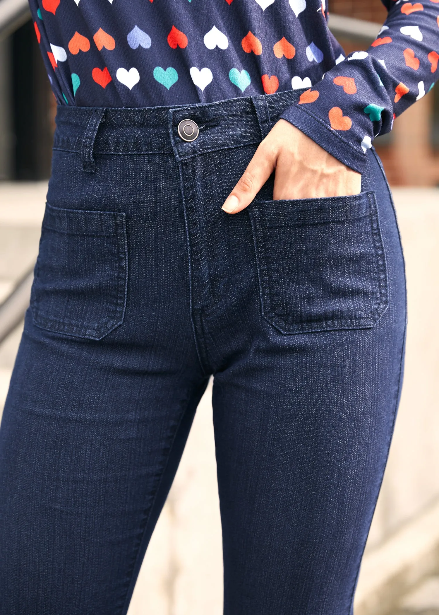 Love and Mariner Flared Jeans