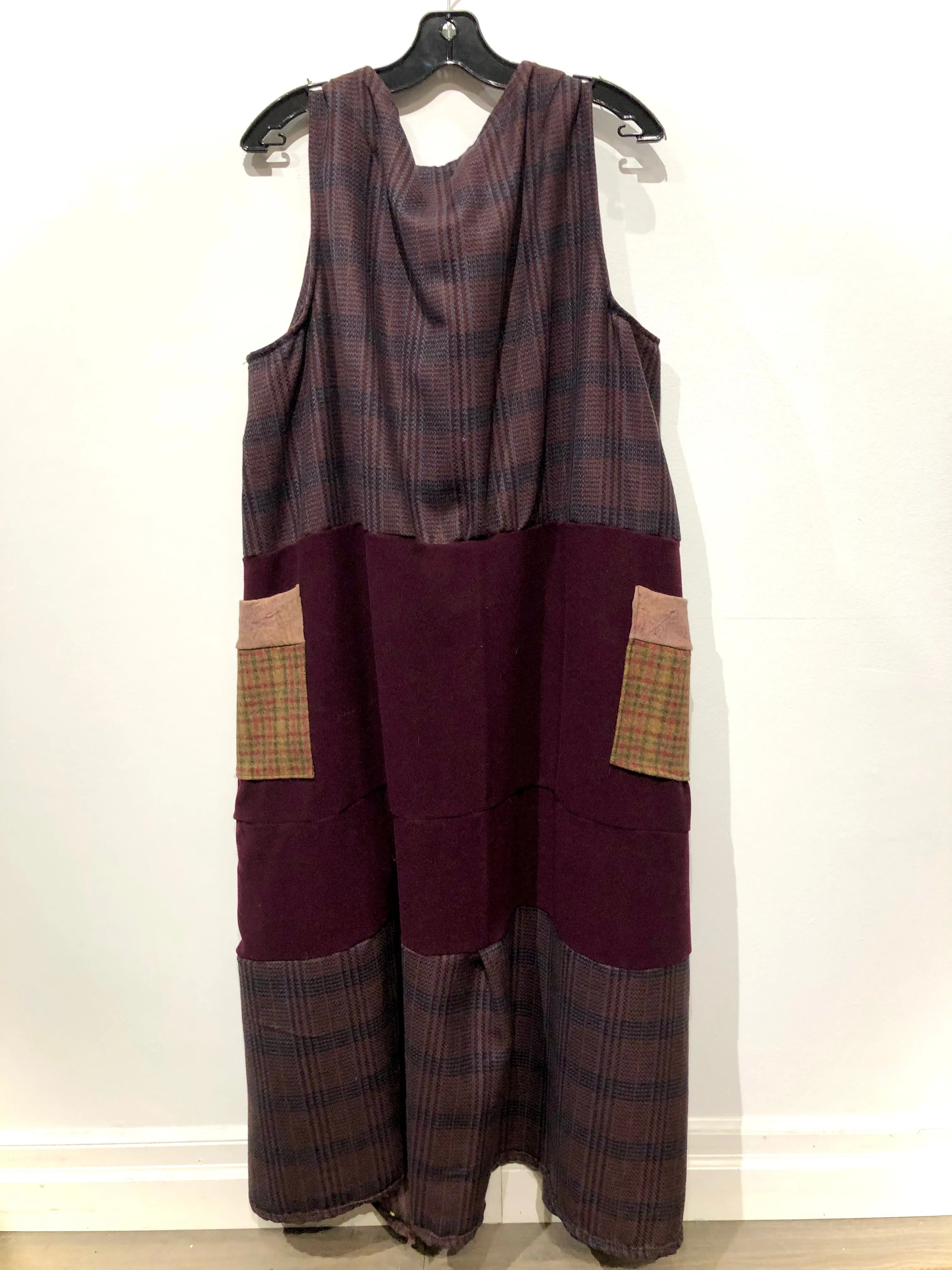 Multi wool textile vest