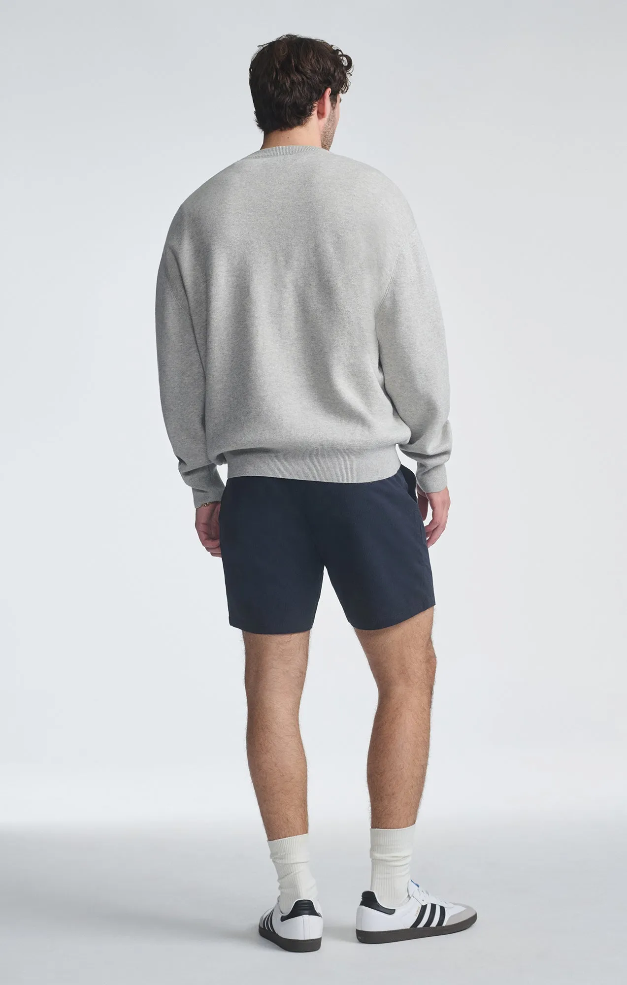 NATE SHORTS IN NAVY SEERSUCKER