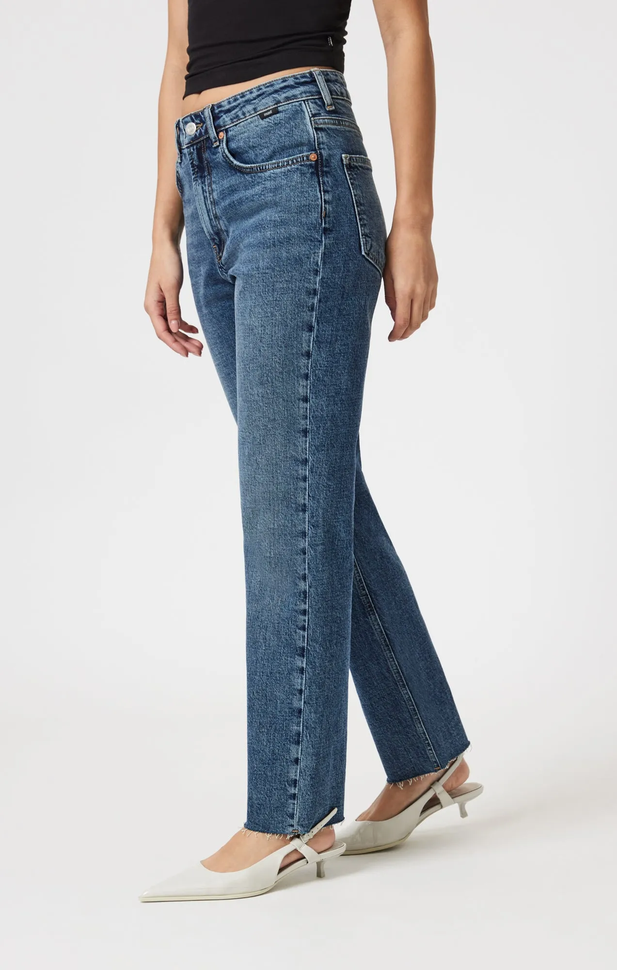 NEW YORK STRAIGHT LEG IN DARK USED CLASSIC BLUE