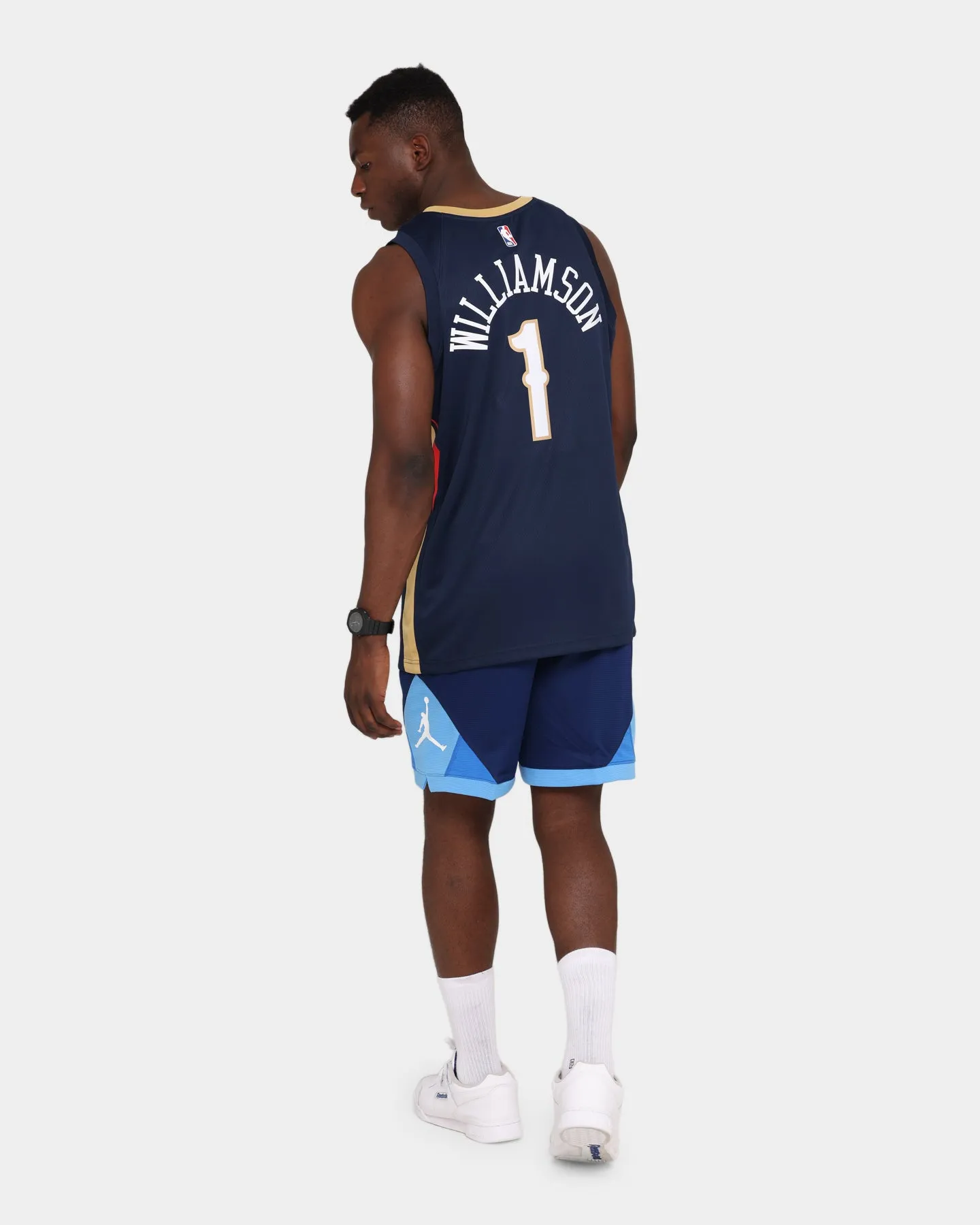 Nike Zion Williamson #1 New Orleans Pelicans '20 Icon Swingman Jersey Navy/Gold