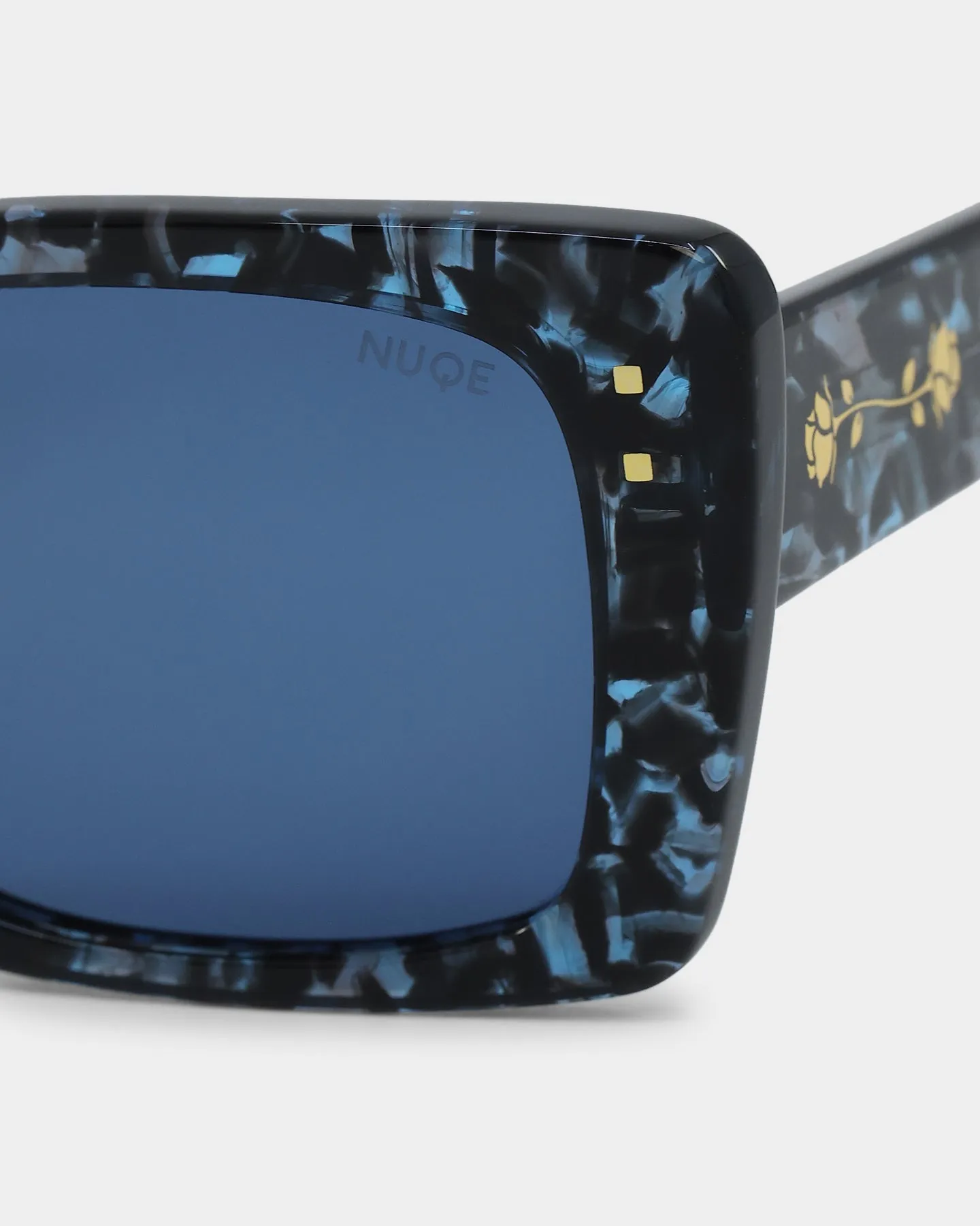 NUQE X Carré Louis Sunglasses Blue/Gold