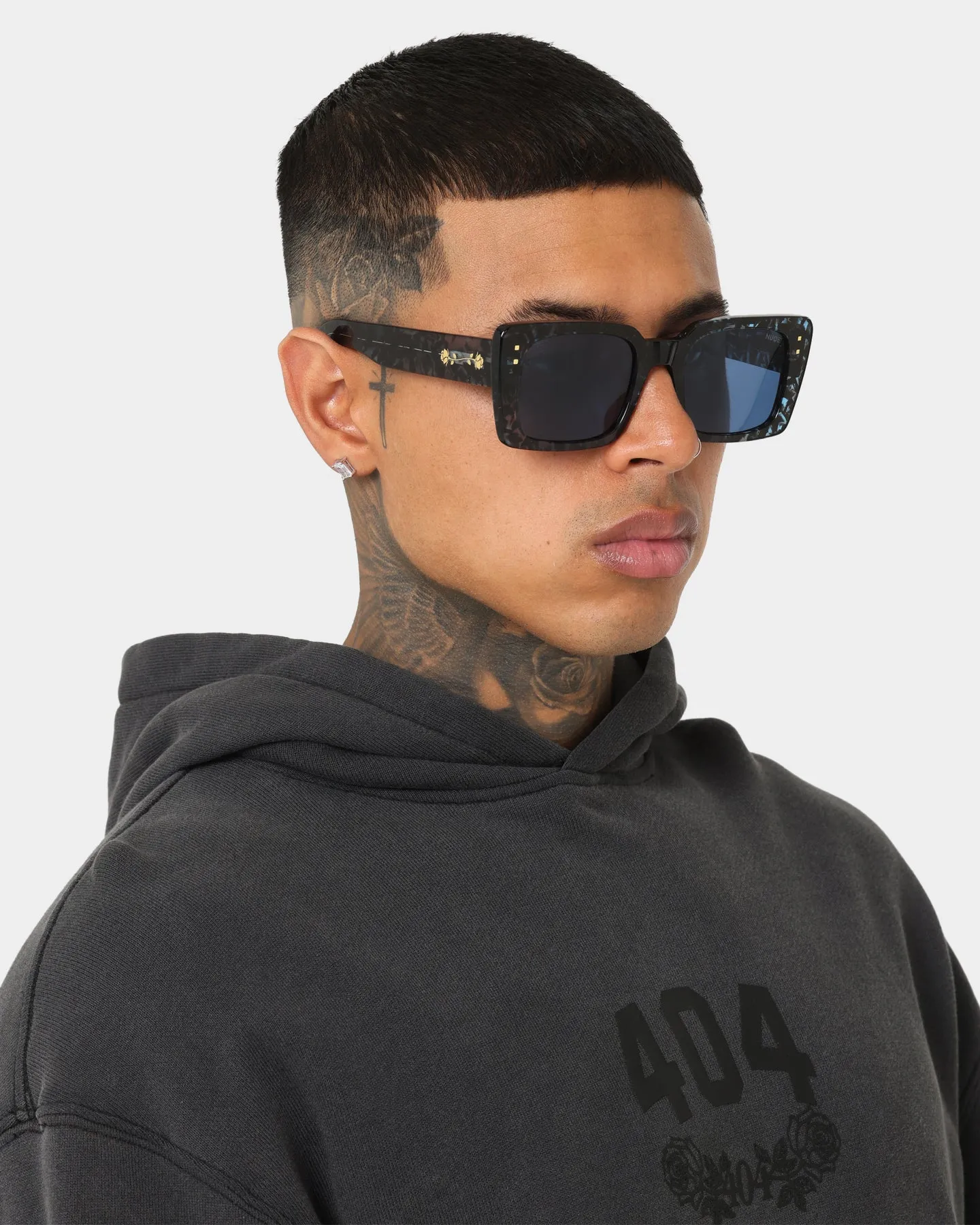 NUQE X Carré Louis Sunglasses Blue/Gold