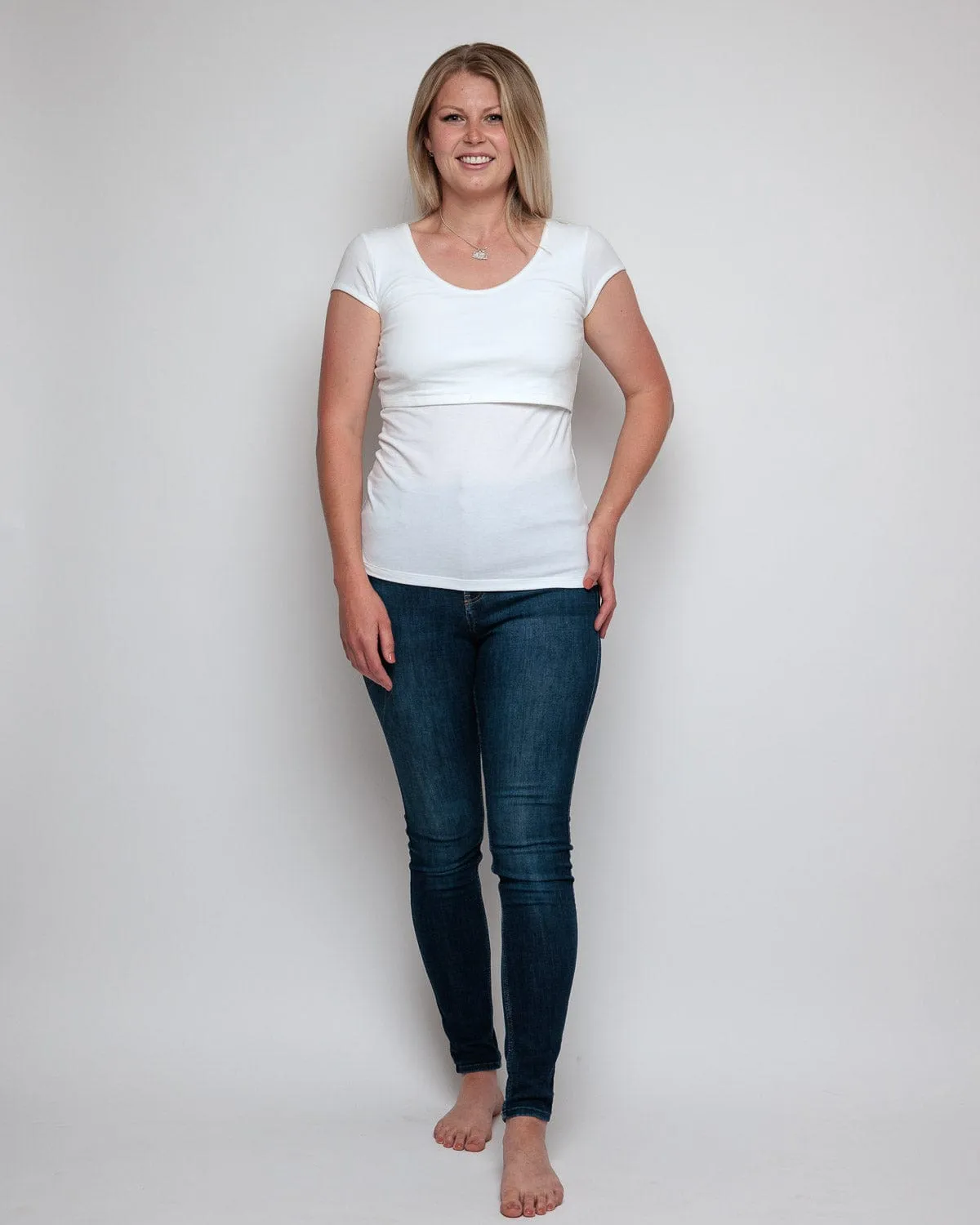 Nursing Essentials Cotton Twin Pack | White
