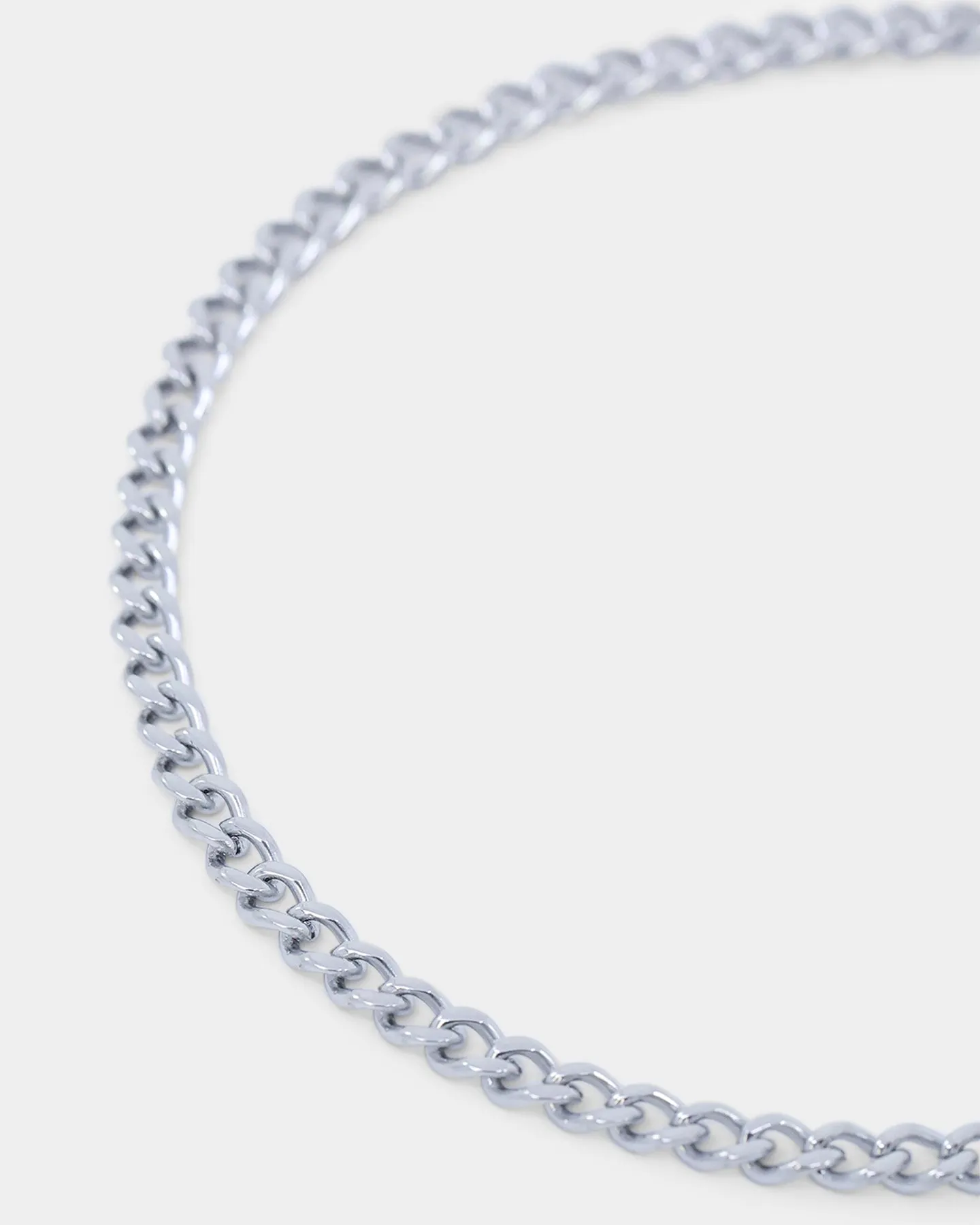 NXS 3mm Cuban Bracelet White Gold