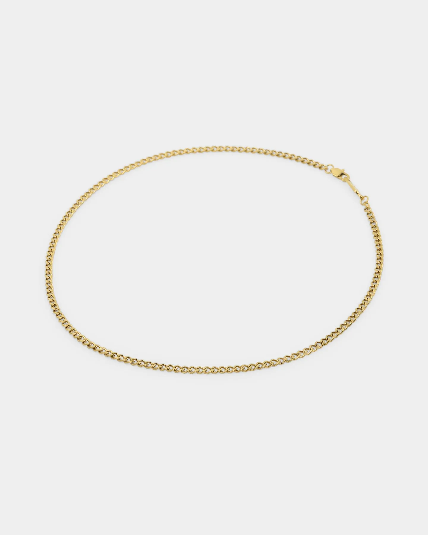 NXS 3mm Micro Cuban Chain Gold