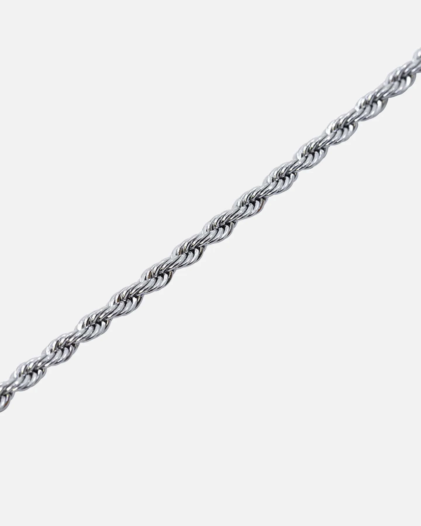 NXS Burning Heart Necklace White Gold