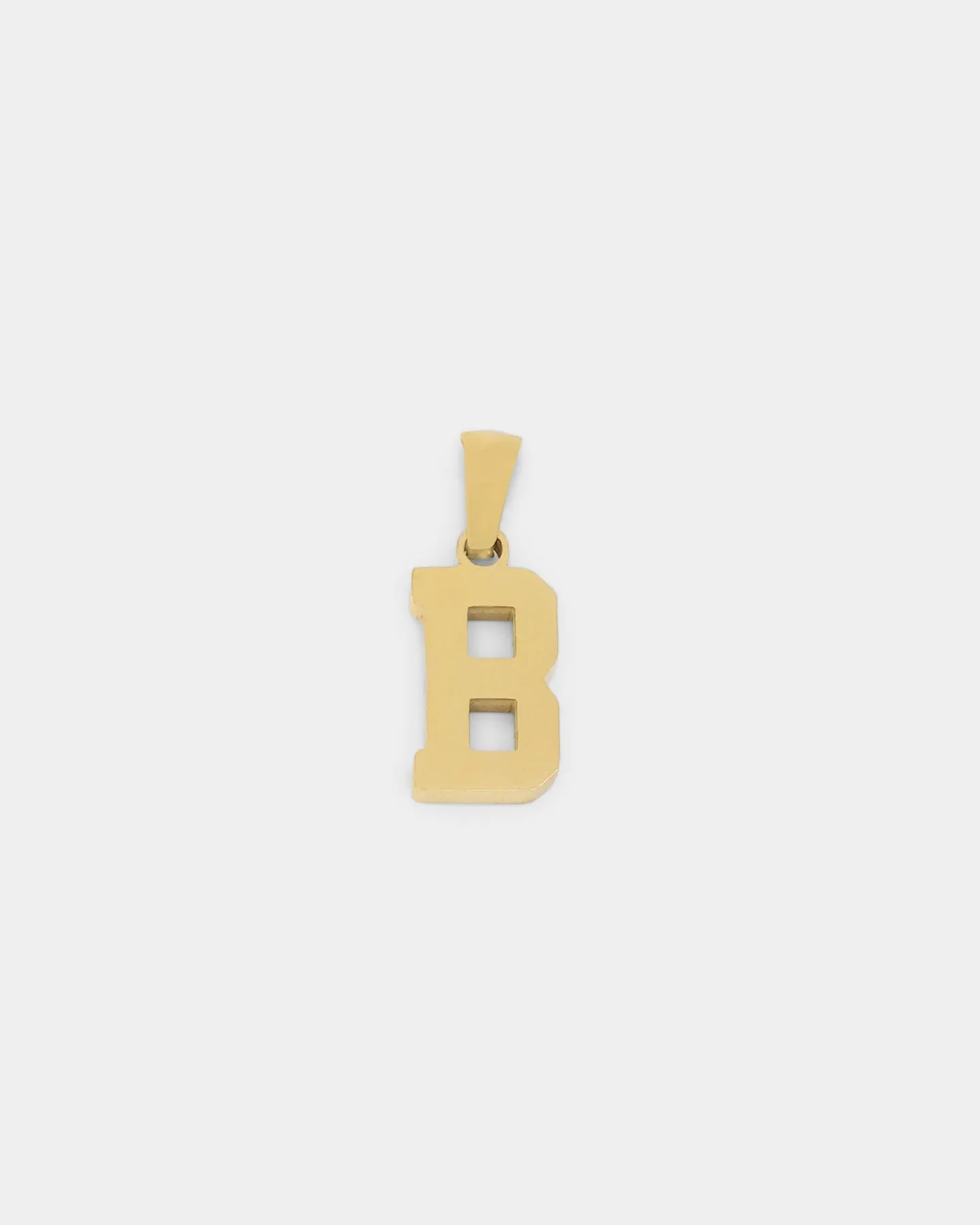 NXS College Letter Pendant Gold