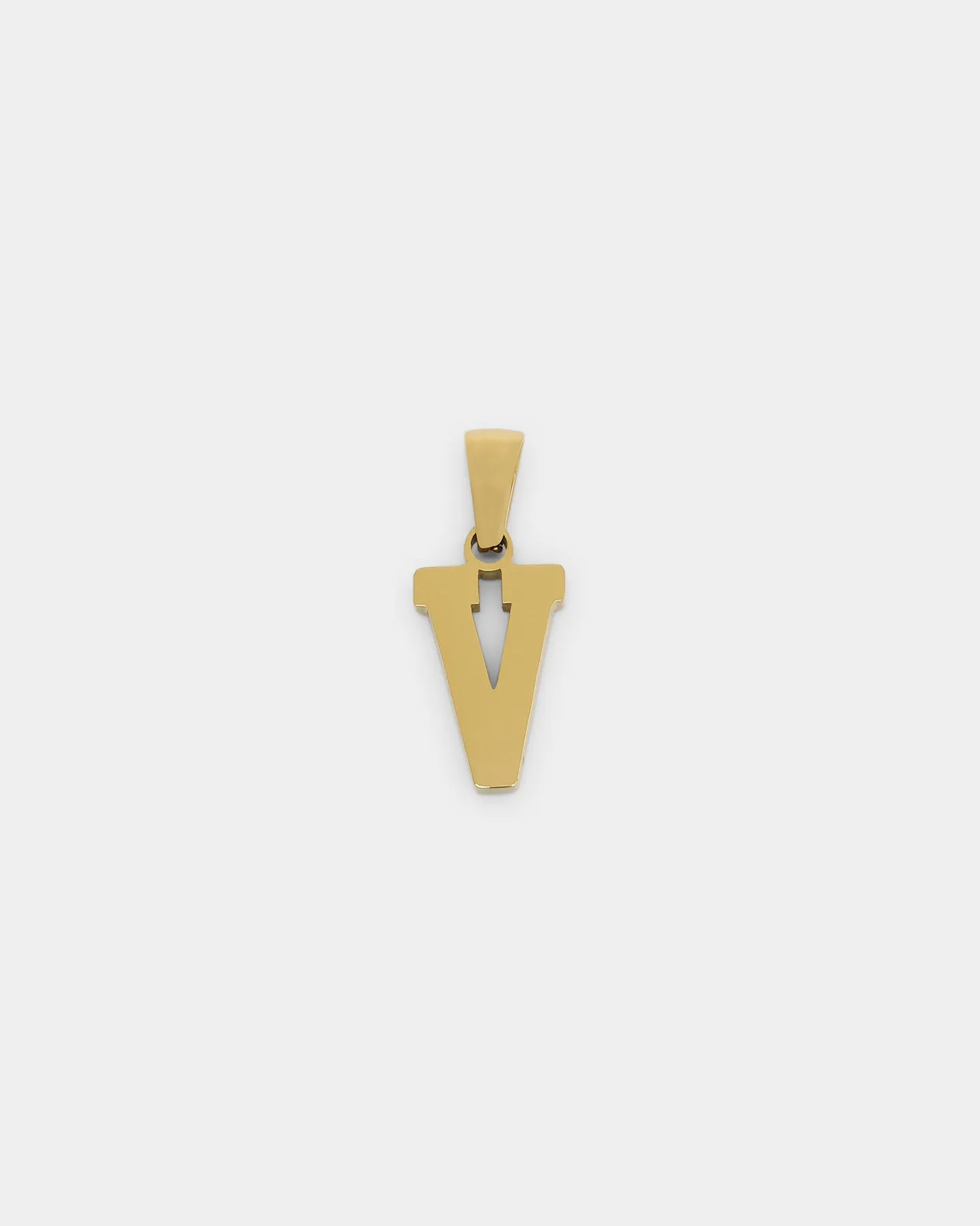 NXS College Letter Pendant Gold