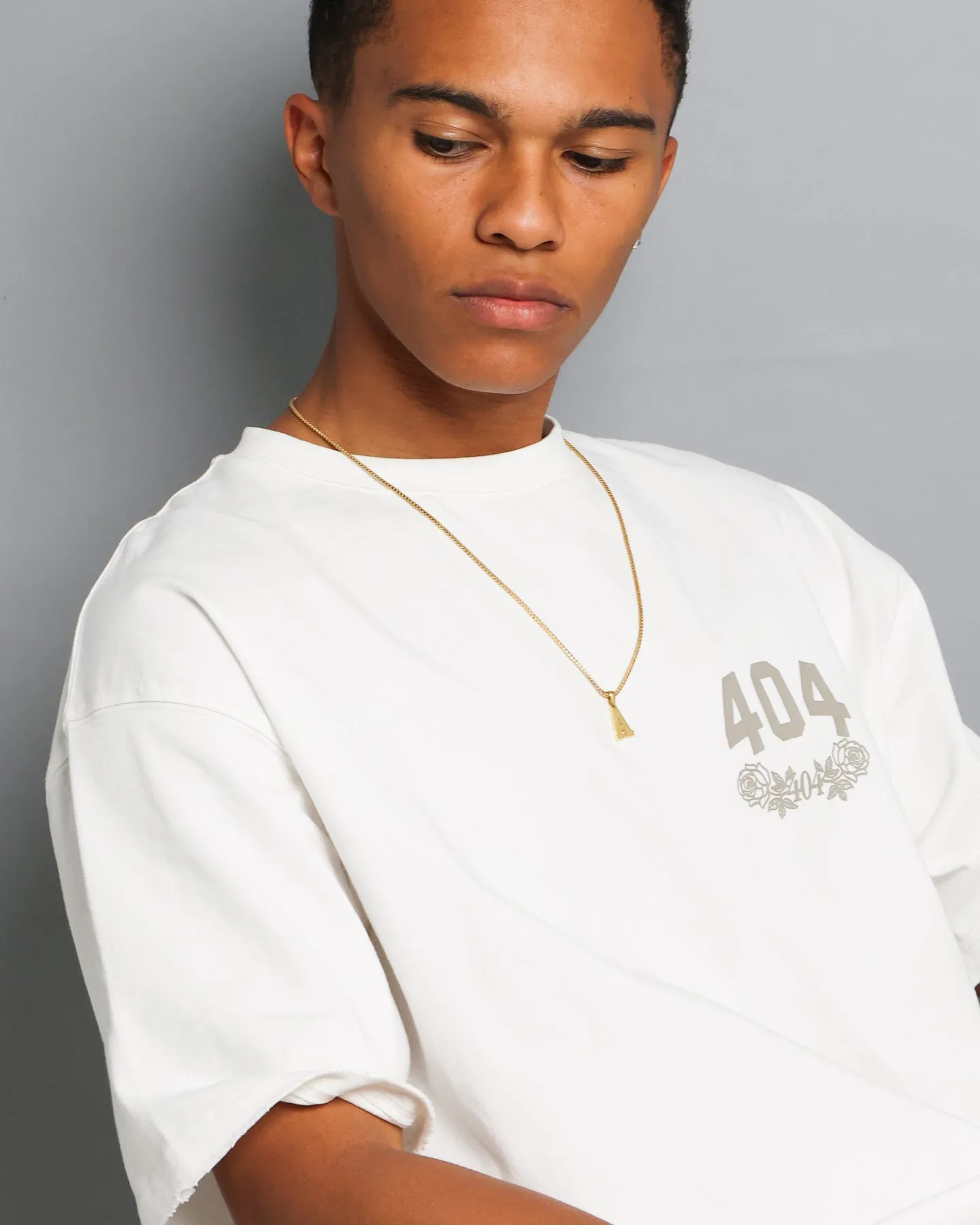 NXS College Letter Pendant Gold