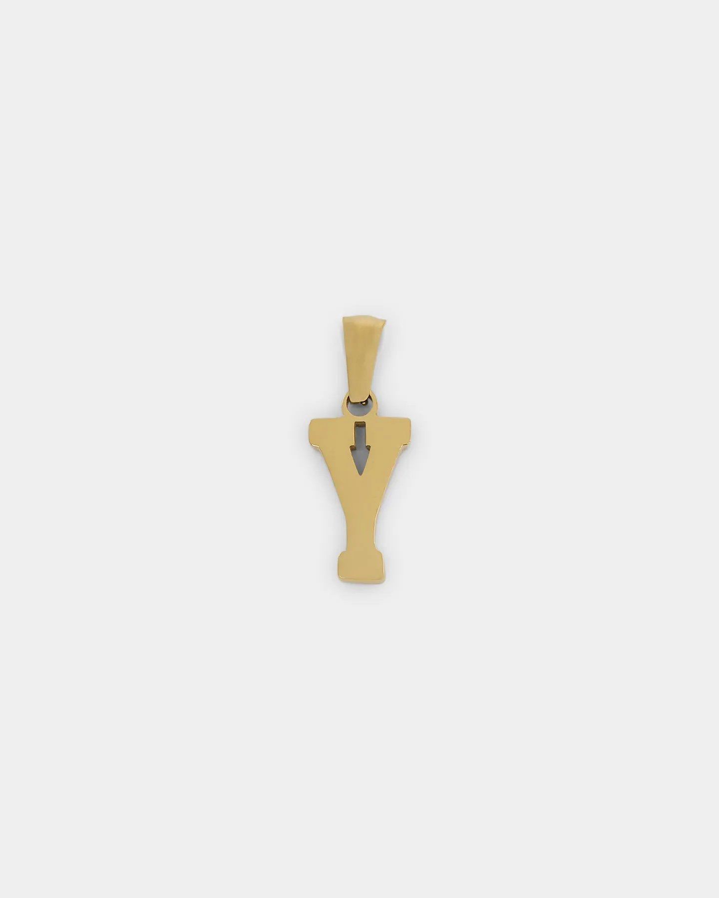 NXS College Letter Pendant Gold