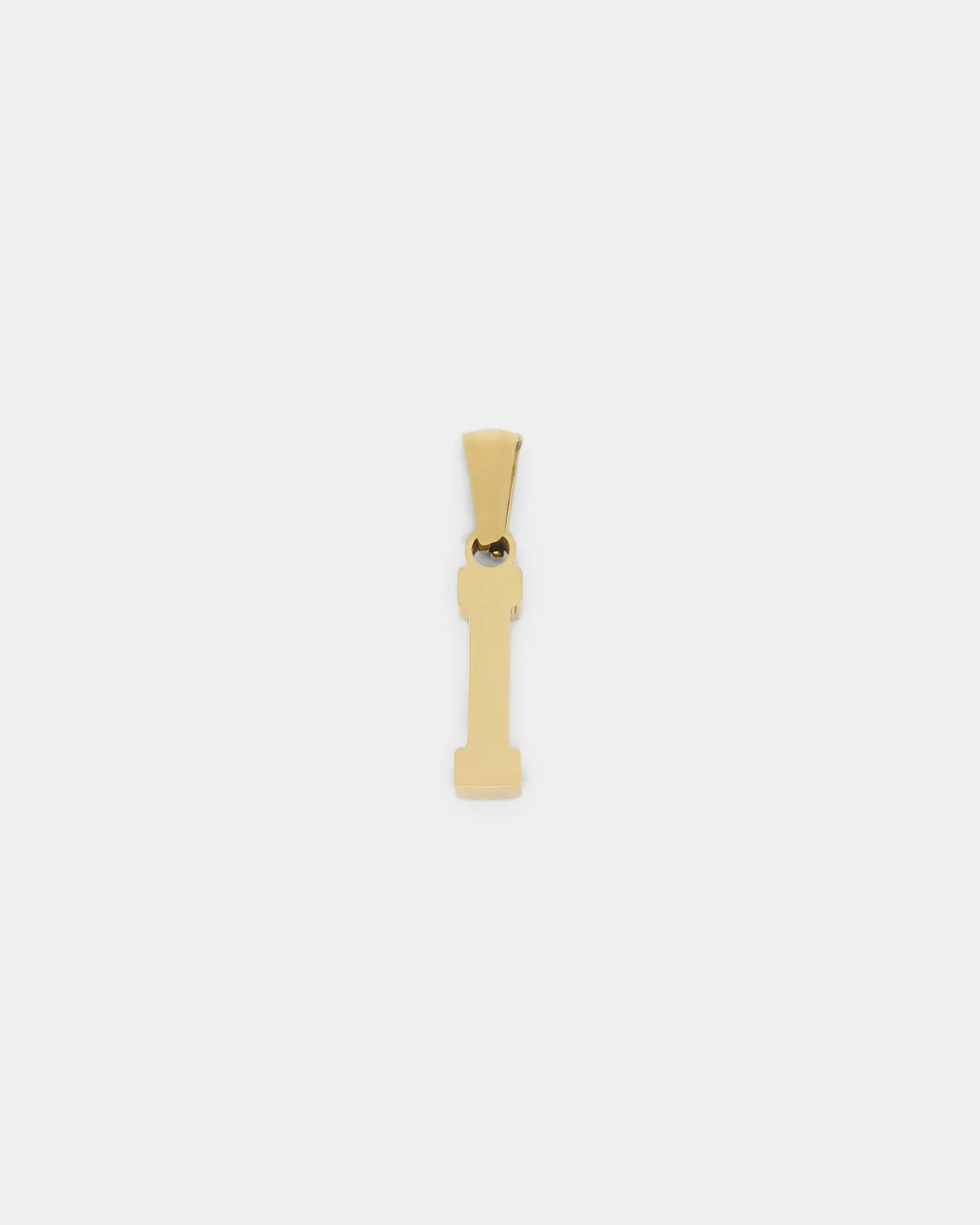 NXS College Letter Pendant Gold