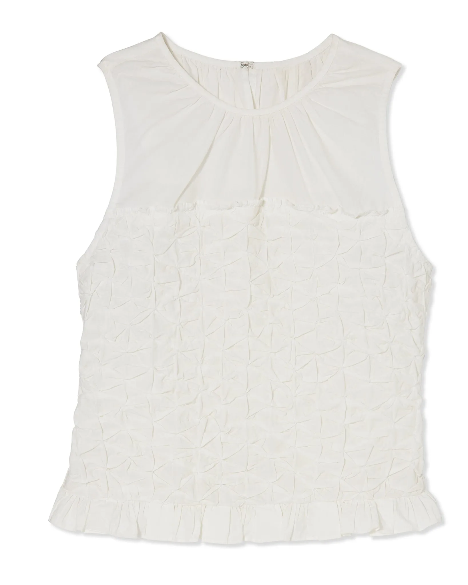 Paislee Poplin Tank Top