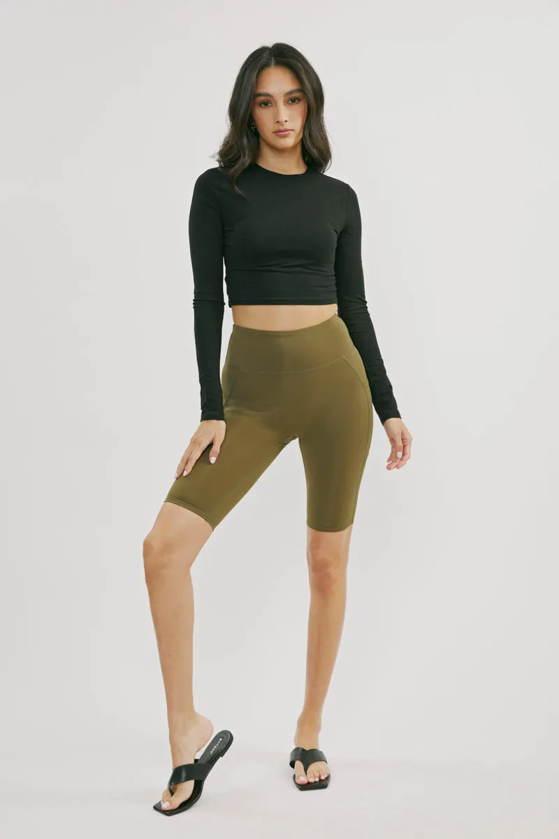 Porsha High Rise Active Shorts