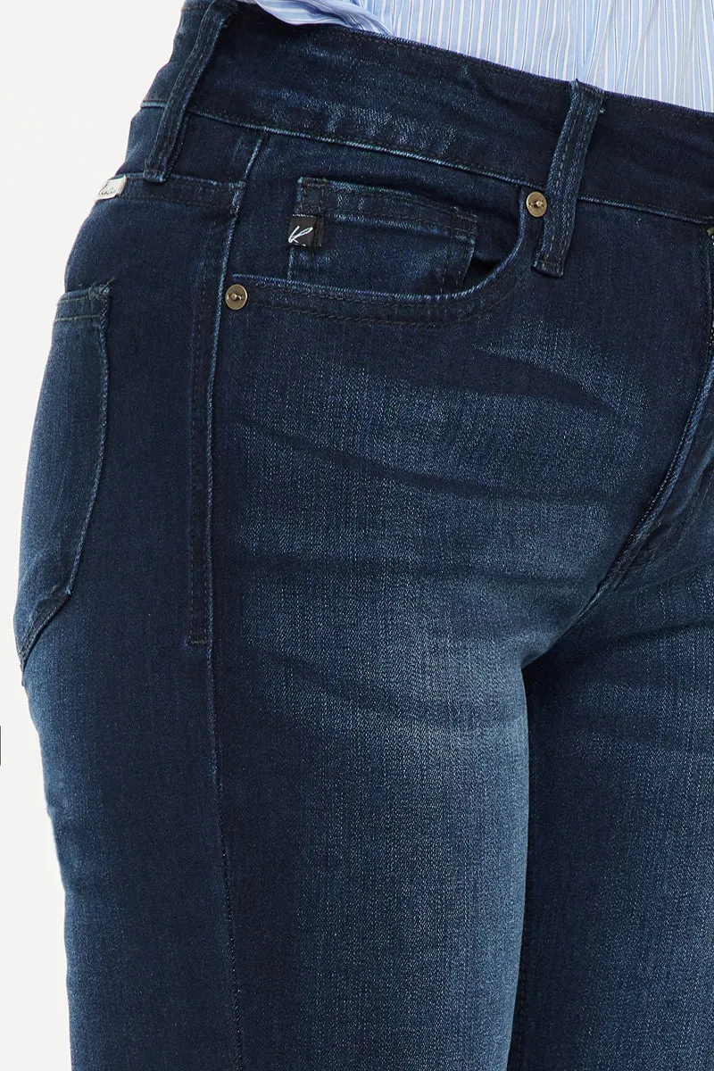 Prein Mid Rise Flare Jeans (Petite)