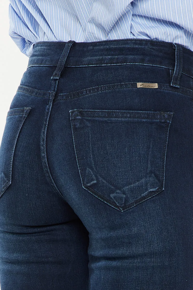 Prein Mid Rise Flare Jeans (Petite)
