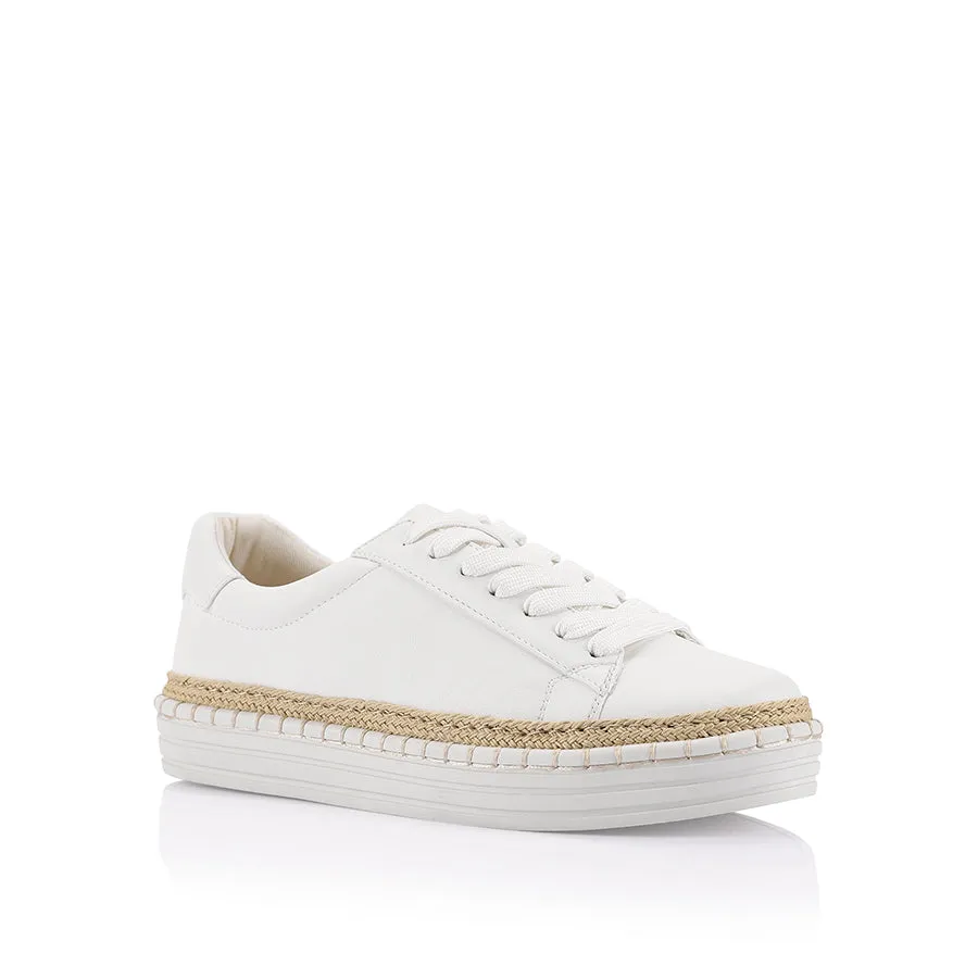 Quay Flatform Sneakers - White