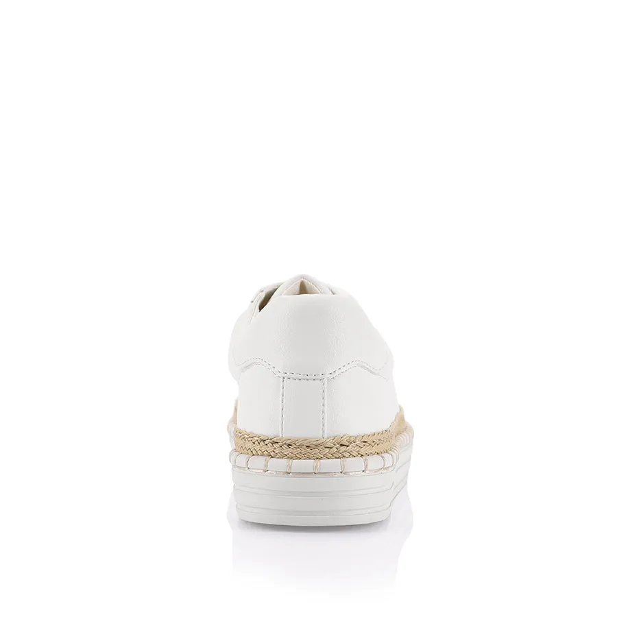 Quay Flatform Sneakers - White