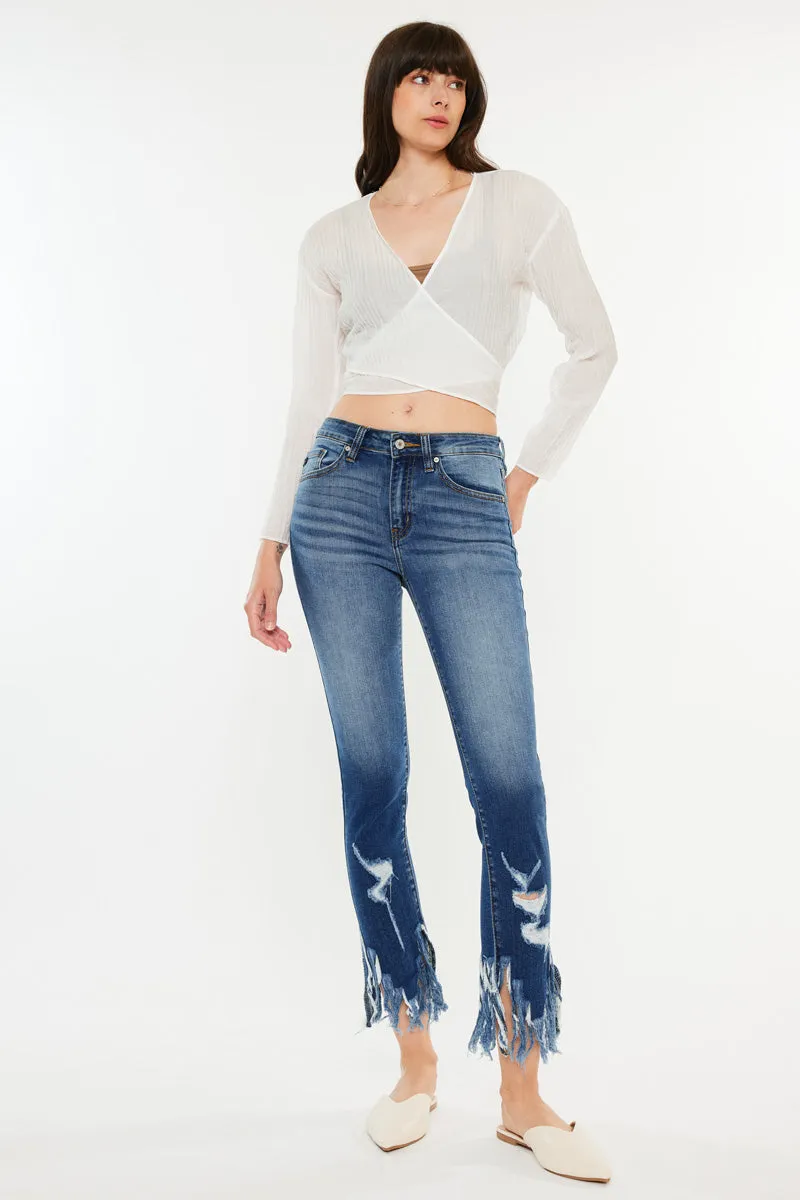 Ratana High Rise Ankle Skinny Jeans