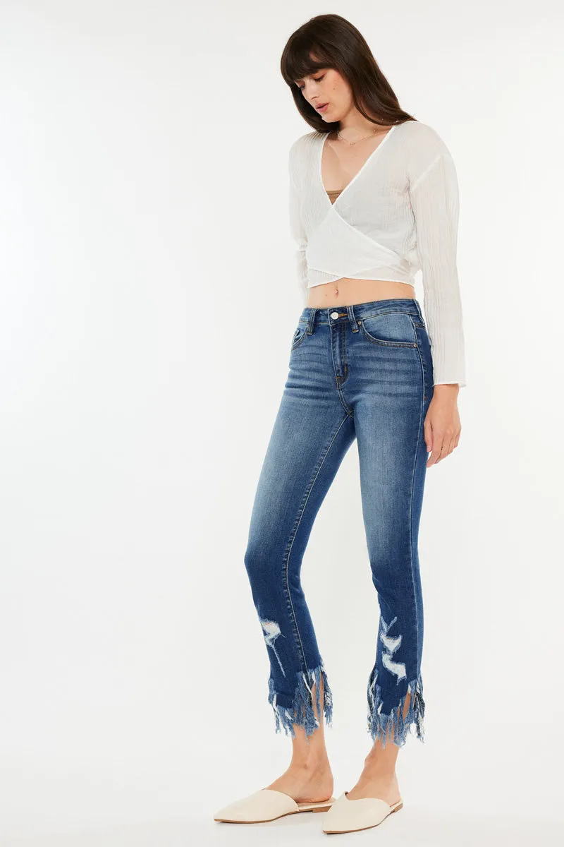 Ratana High Rise Ankle Skinny Jeans