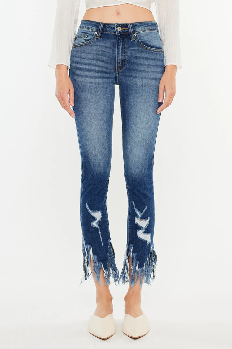 Ratana High Rise Ankle Skinny Jeans