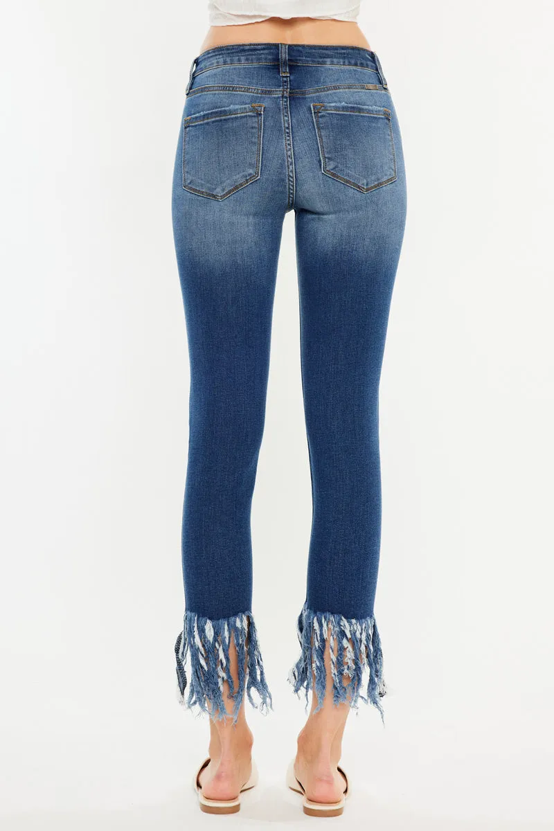 Ratana High Rise Ankle Skinny Jeans