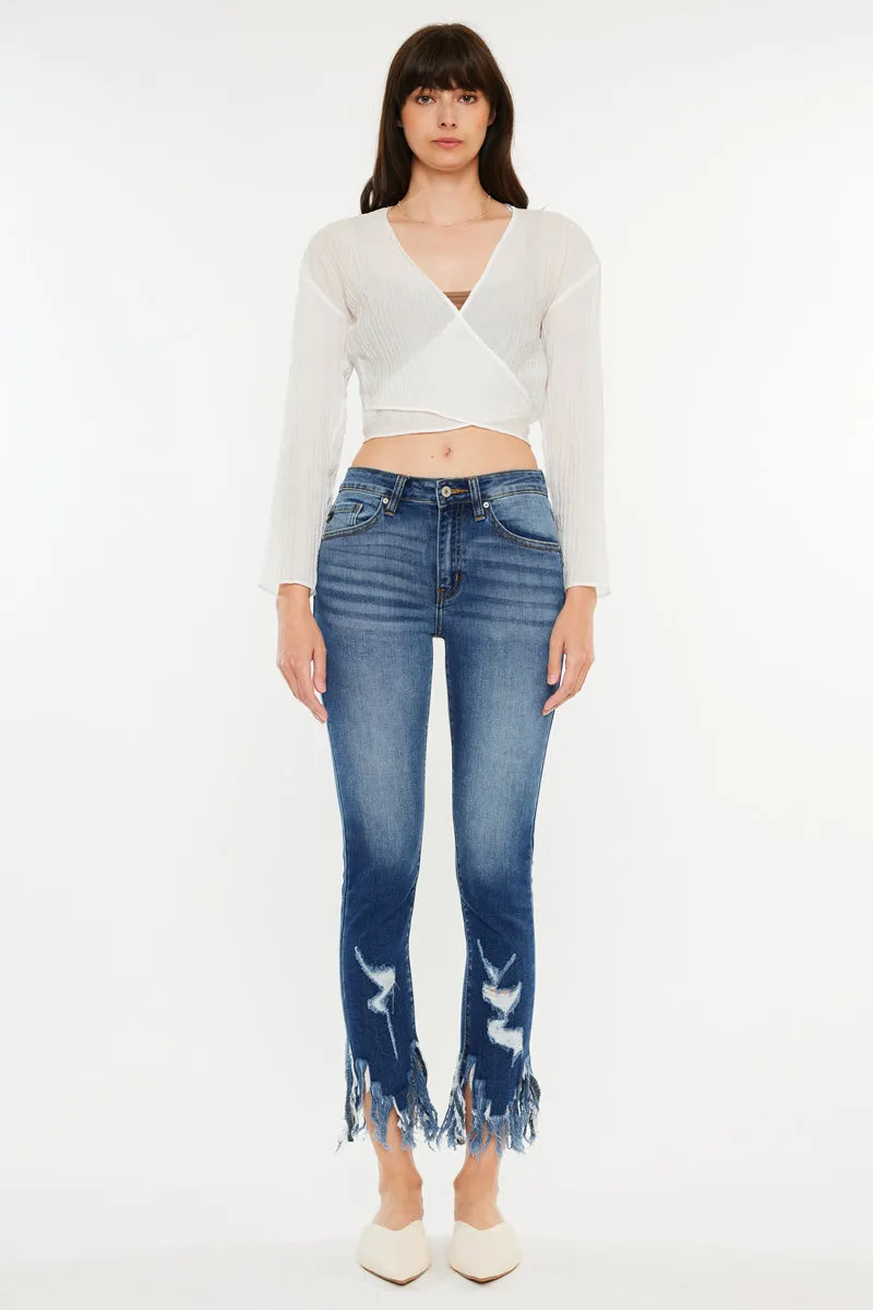 Ratana High Rise Ankle Skinny Jeans
