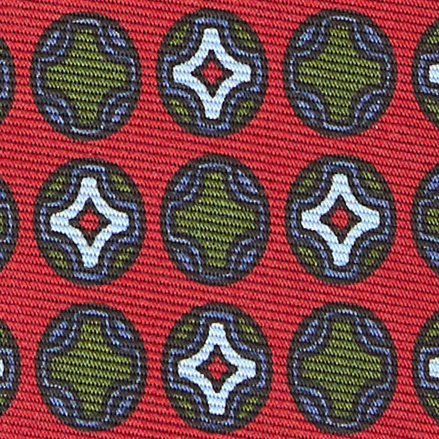 RED SILK TIE