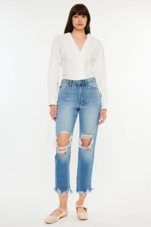 Regina High Rise Mom Jeans