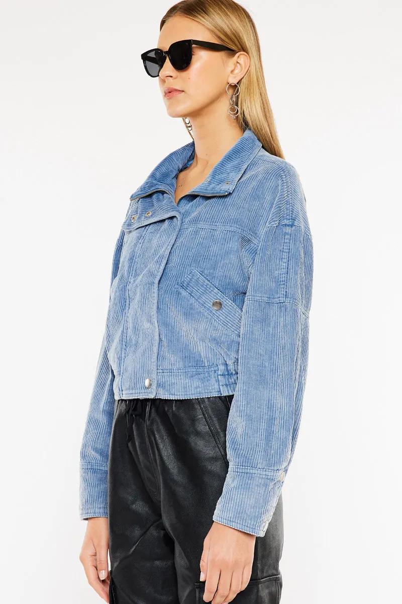 Reid Corduroy Bomber Jacket
