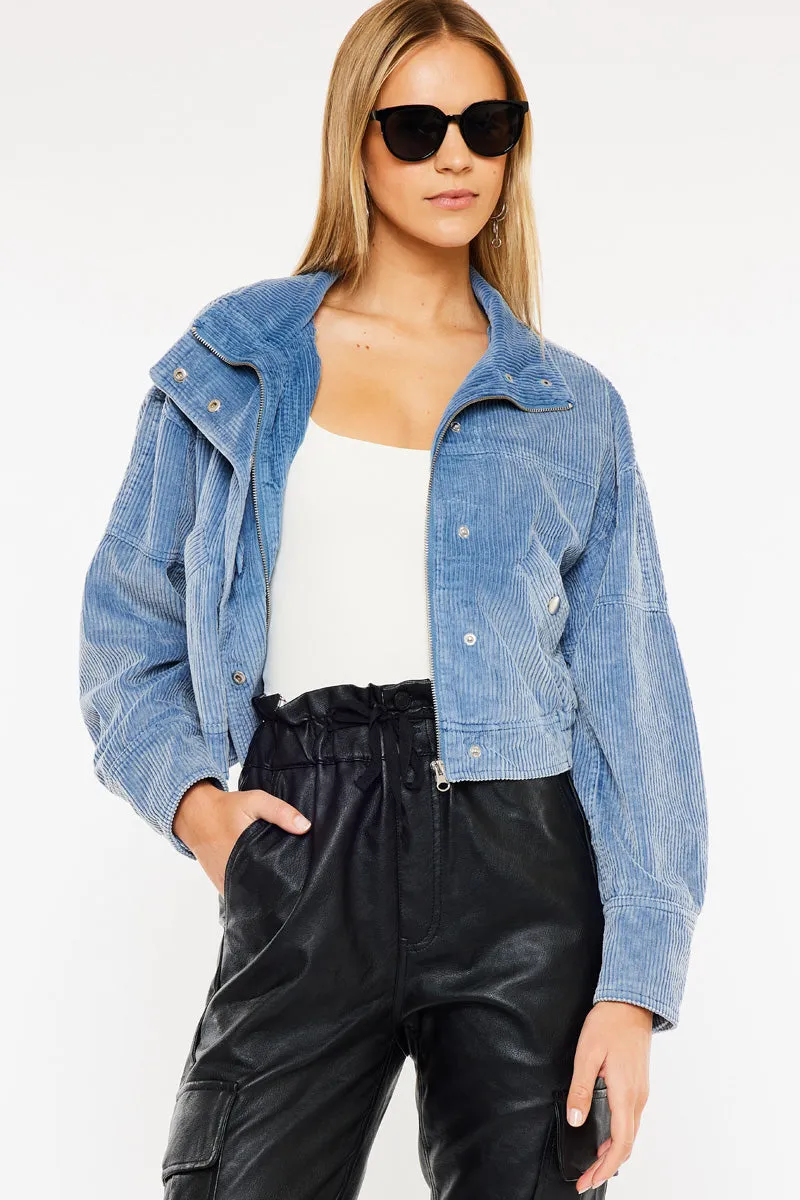 Reid Corduroy Bomber Jacket
