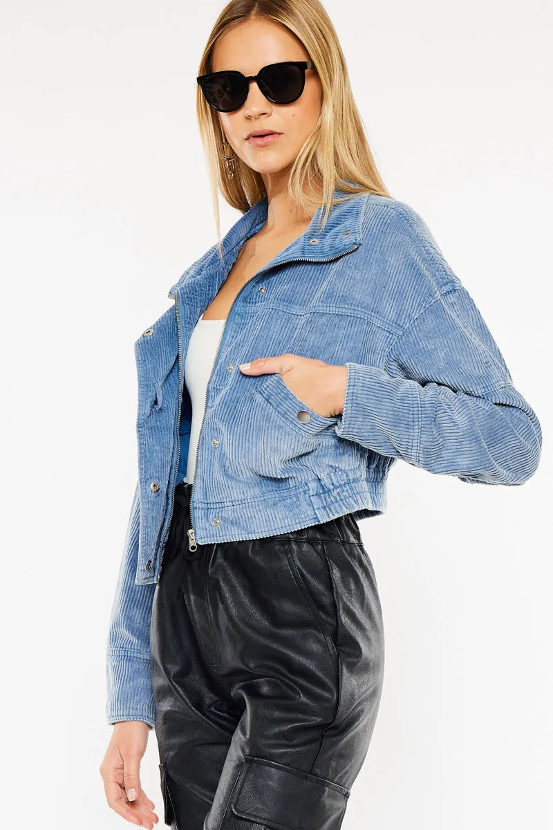 Reid Corduroy Bomber Jacket
