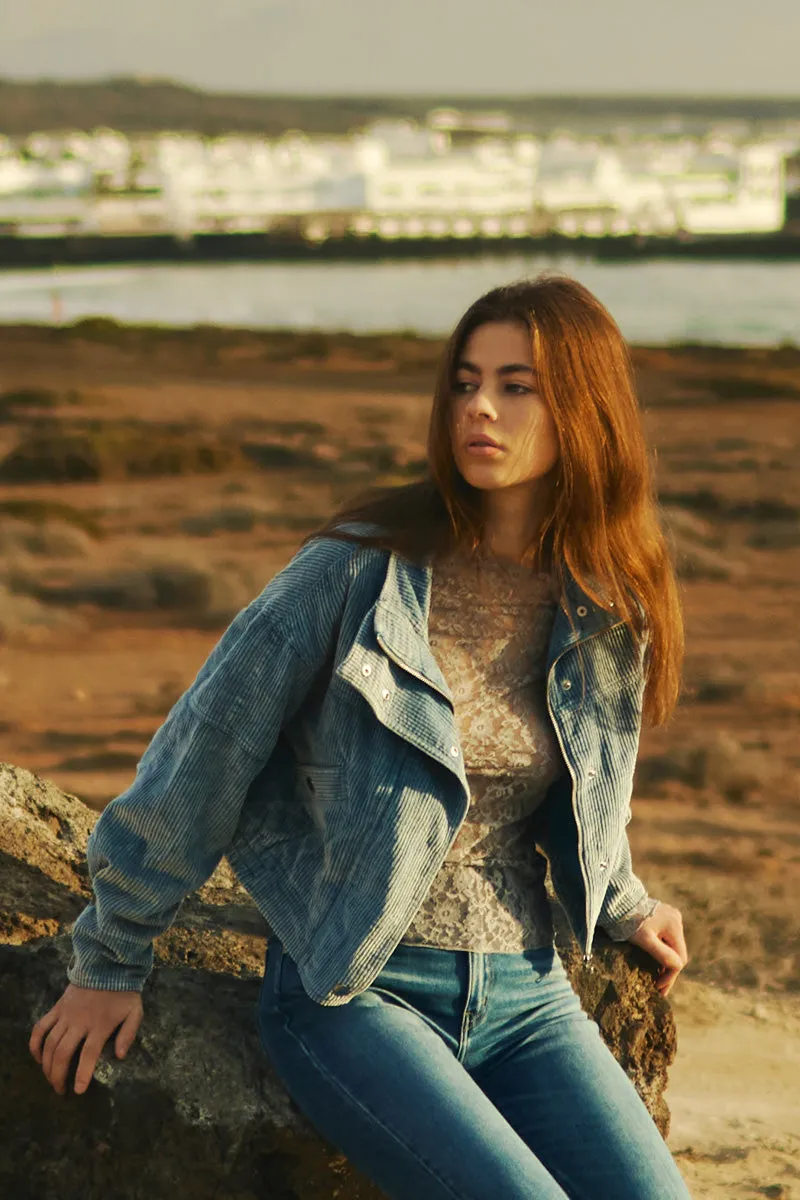 Reid Corduroy Bomber Jacket