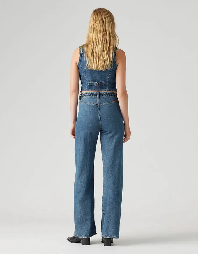 Ribcage Wide Leg Braided Jeans Big Yikes