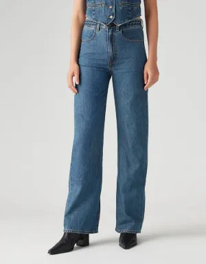 Ribcage Wide Leg Braided Jeans Big Yikes