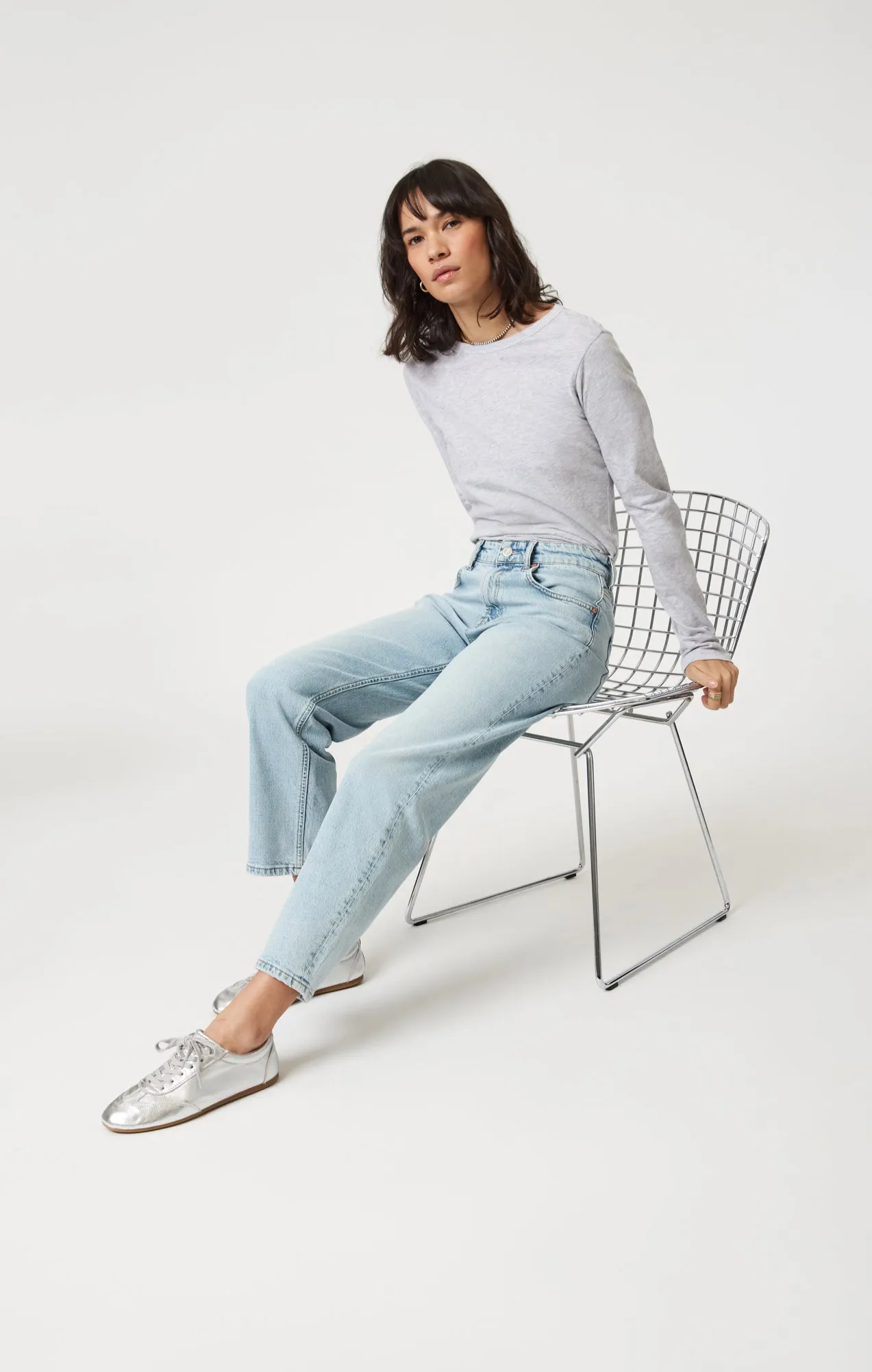 SAVANNAH STRAIGHT LEG IN BLEACHED CLASSIC BLUE