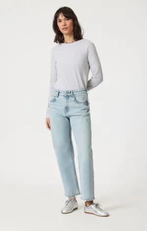 SAVANNAH STRAIGHT LEG IN BLEACHED CLASSIC BLUE